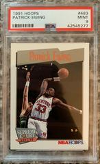 Patrick Ewing #483 Basketball Cards 1991 Hoops Prices