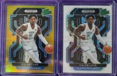 Caleb Love [Gold] #RP-CLO Basketball Cards 2022 Panini Prizm Draft Picks Rated Prospect Prices