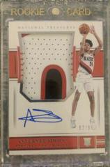 Anfernee Simons [Patch Autograph] Basketball Cards 2018 Panini National Treasures Prices