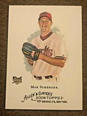Max Scherzer #297 Baseball Cards 2008 Topps Allen & Ginter Prices