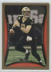 Drew Brees [Gold] #1 Football Cards 2008 Bowman Prices