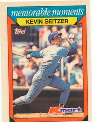 Kevin Seitzer #27 Baseball Cards 1988 Kmart Prices