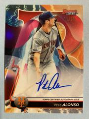Pete Alonso [Red Refractor] Baseball Cards 2020 Bowman's Best of 2020 Autographs Prices