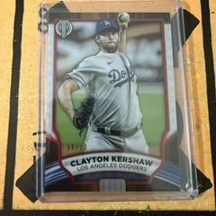 Clayton Kershaw [Red] #51 Baseball Cards 2022 Topps Tribute Prices