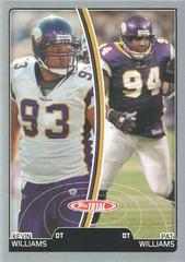 Kevin Williams, Pat Williams [Silver] Football Cards 2007 Topps Total Prices