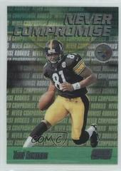 Troy Edwards #NC6 Football Cards 1999 Stadium Club Chrome Never Compromise Prices