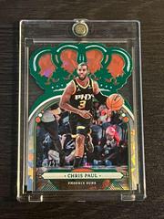 Chris Paul [Crystal Green] #78 Basketball Cards 2022 Panini Crown Royale Prices
