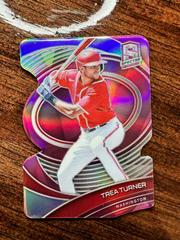 Trea Turner [Neon Pink Die Cut] Baseball Cards 2021 Panini Spectra Prices