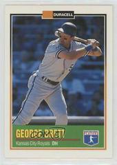 George Brett [Series 2] #5 Baseball Cards 1993 Duracell Power Players Prices