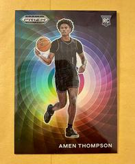 Amen Thompson #8 Basketball Cards 2023 Panini Prizm Draft Picks Color Wheel Prices