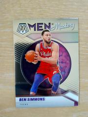 Ben Simmons #4 Basketball Cards 2020 Panini Mosaic Men of Mastery Prices