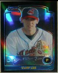 Cliff Lee [Refractor] Baseball Cards 2003 Bowman Chrome Draft Picks Prices