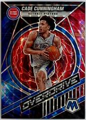 Cade Cunningham #18 Basketball Cards 2021 Panini Mosaic Overdrive Prices