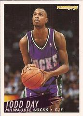 Todd Day #129  Basketball Cards 1994 Fleer Prices