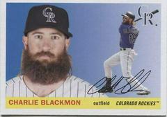 Charlie Blackmon #3 Baseball Cards 2020 Topps Archives Prices