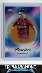 Alan Velasco [Orange] Soccer Cards 2023 Topps MLS Pearlers Prices