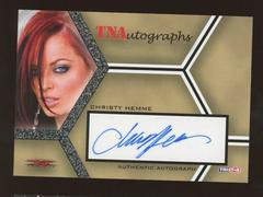 Christy Hemme Wrestling Cards 2008 TriStar TNA Impact Autographs Prices