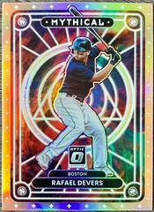 Rafael Devers #MTH-12 Baseball Cards 2022 Panini Donruss Optic Mythical Prices