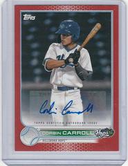 Corbin Carroll [Autograph Red] #PD-73 Baseball Cards 2022 Topps Pro Debut Prices