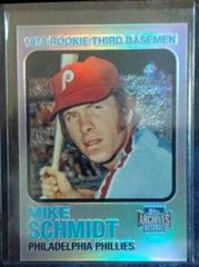Mike Schmidt [1973 Reprint] #72 Baseball Cards 2001 Topps Archives Reserve Prices