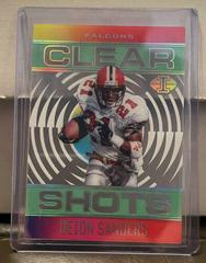 Deion Sanders [Green] #CS-10 Football Cards 2021 Panini Illusions Clear Shots Prices