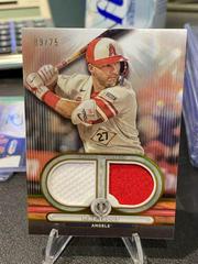 Mike Trout [Single Player] Baseball Cards 2024 Topps Tribute Dual Relic Prices