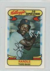 Lenny Randle #22 Baseball Cards 1978 Kellogg's Prices