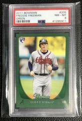 Freddie Freeman [Green] #205 Baseball Cards 2011 Bowman Prices
