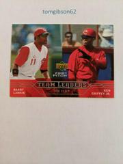 Barry Larkin, Ken Griffey Jr. #268 Baseball Cards 2005 Upper Deck Prices