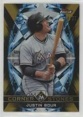 Justin Bour [Gold Refractor] Baseball Cards 2018 Topps Finest Cornerstones Prices