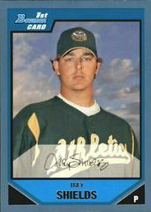Trey Shields #BP26 Baseball Cards 2007 Bowman Prospects Prices