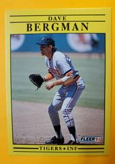 Dave Bergman #331 Baseball Cards 1991 Fleer Prices