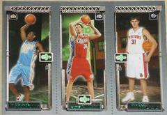 Anthony, Kaman, Milicic Basketball Cards 2003 Topps Rookie Matrix Prices