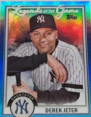 Derek Jeter [Blue] Baseball Cards 2023 Topps Legends of the Game Prices
