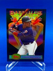 Jorge Polanco [Black Refractor] #110 Baseball Cards 2020 Topps Finest Flashbacks Prices