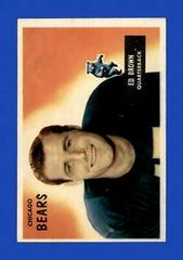Ed Brown Football Cards 1955 Bowman Prices