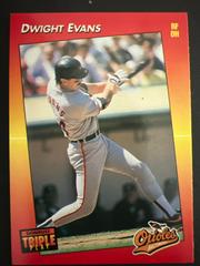 Dwight Evans #67 Baseball Cards 1992 Panini Donruss Triple Play Prices