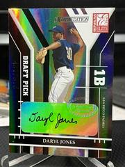 Daryl Jones [Extra Edition Autograph] #309 Baseball Cards 2004 Donruss Elite Extra Edition Prices