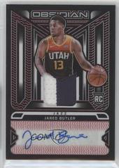 Jared Butler [Red] Basketball Cards 2021 Panini Obsidian Rookie Jersey Ink Autographs Prices