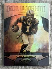 Cam Newton #8 Football Cards 2016 Panini Certified Gold Team Prices