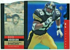 Rod Woodson [Die Cut] Football Cards 1995 SP Holoview Prices