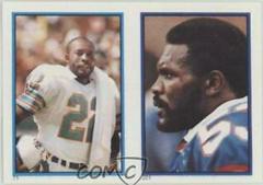 Tony Nathan, Harry Carson Football Cards 1985 Topps Stickers Prices