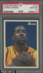 James Harden #104 Basketball Cards 2009 Bowman '48 Prices