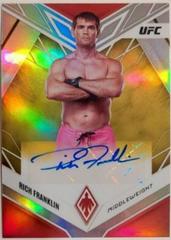 Rich Franklin [Gold] #PX-RFK Ufc Cards 2023 Panini Chronicles UFC Phoenix Autographs Prices