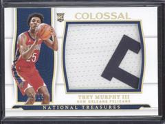 Trey Murphy III [Patch Autograph] Basketball Cards 2021 Panini National Treasures Prices