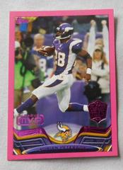 Adrian Peterson [Pink] #117 Football Cards 2013 Topps Prices