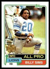 Billy Sims #9 Football Cards 2001 Topps Archives Prices