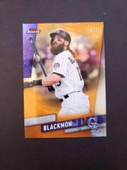 Charlie Blackmon [Orange Refractor] #63 Baseball Cards 2019 Topps Finest Prices