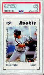 Tony Clark #229 Baseball Cards 1996 Score Prices