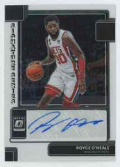 Royce O'Neale #SS-RON Basketball Cards 2022 Panini Donruss Signature Series Prices